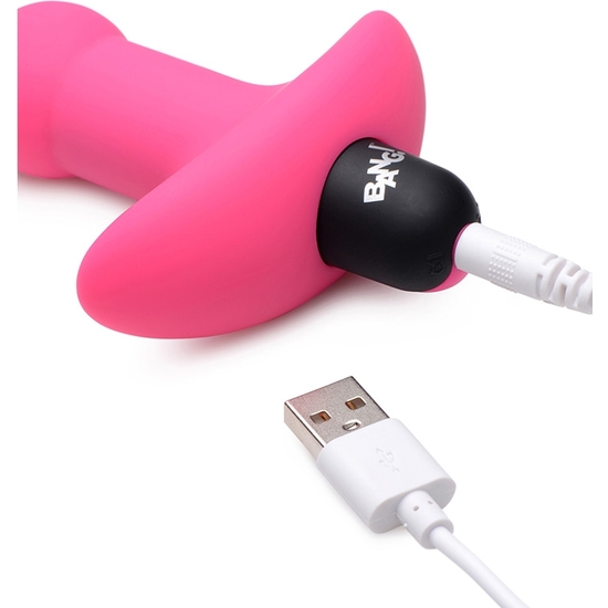 VIBRATING SILICONE ANAL BEADS & REMOTE CONTROL - PINK image 3