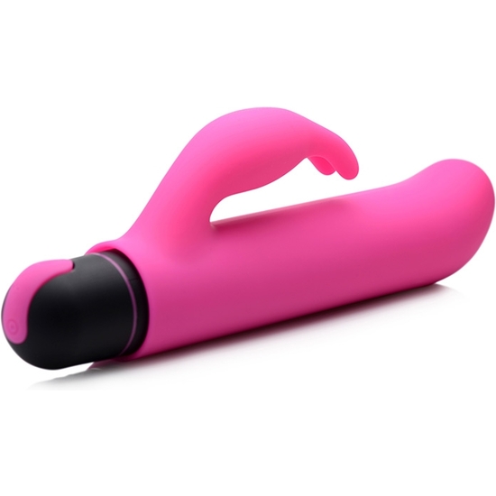 XL BULLET AND RABBIT SILICONE SLEEVE - PINK image 4