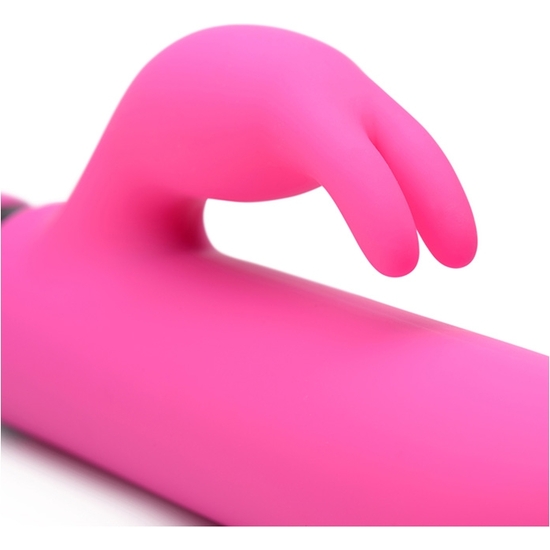 XL BULLET AND RABBIT SILICONE SLEEVE - PINK image 5