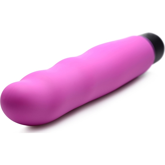 XL BULLET AND WAVY SILICONE SLEEVE - PURPLE image 2