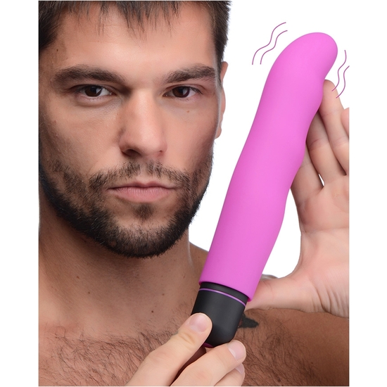 XL BULLET AND WAVY SILICONE SLEEVE - PURPLE image 7