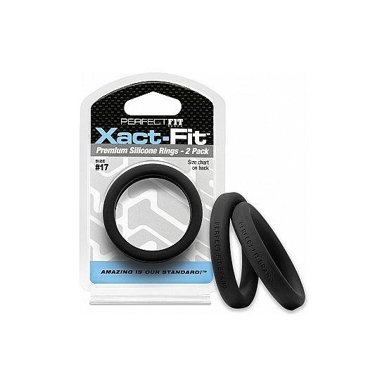 17 XACT-FIT COCKRING 2-PACK - BLACK image 0