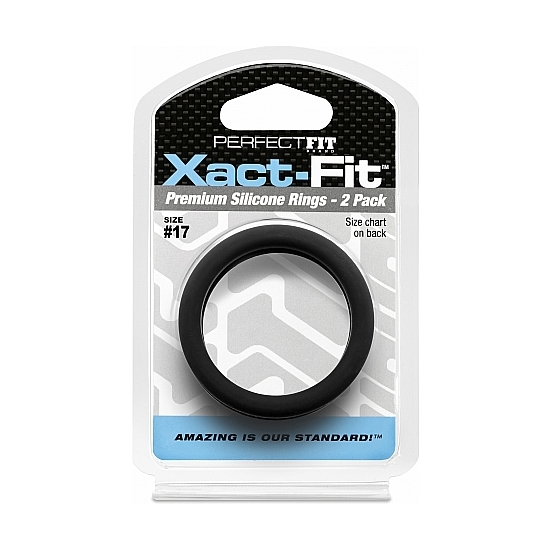 17 XACT-FIT COCKRING 2-PACK - BLACK image 1