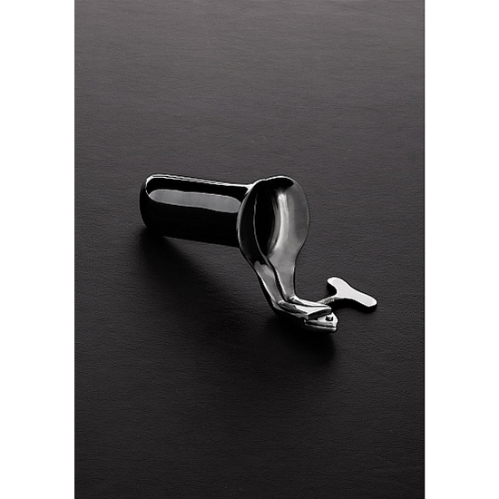 COLLINS SPECULUM MEDIUM BRUSHED STEEL image 1