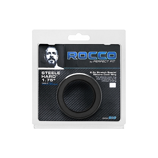 THE ROCCO STEELE HARD - 1.75 INCH - COCK RING image 1