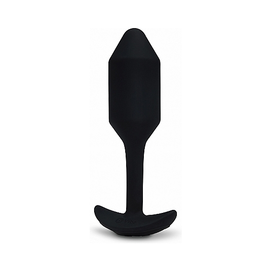 VIBRATING SNUG PLUG 2 - BLACK image 0