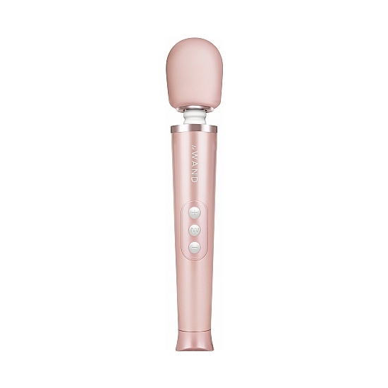 LE WAND - PETITE RECHARGEABLE VIBRATING MASSAGER - ROSE GOLD image 0