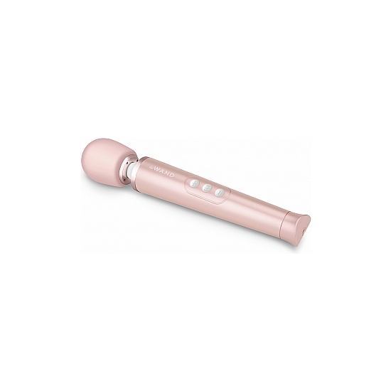 LE WAND - PETITE RECHARGEABLE VIBRATING MASSAGER - ROSE GOLD image 2