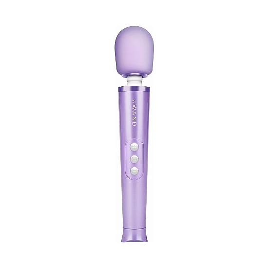 LE WAND - PETITE RECHARGEABLE VIBRATING MASSAGER - VIOLET image 0
