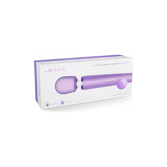 LE WAND - PETITE RECHARGEABLE VIBRATING MASSAGER - VIOLET image 1