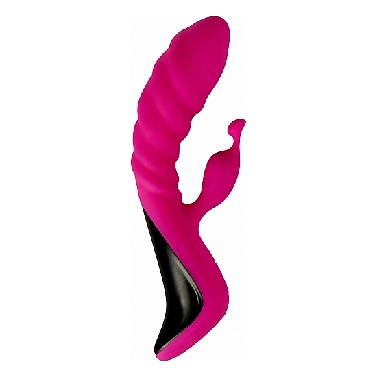 TRIGGER SILICONE VIBRATOR - PINK image 0