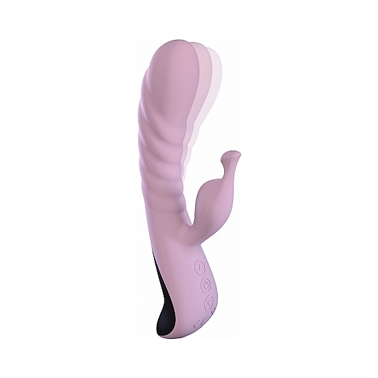 MINI TRIGGER SILICONE VIBRATOR - PINK image 0