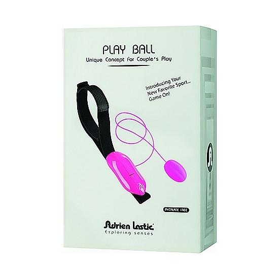 PLAY BALL COUPLES EGG VIBRATOR - PINK image 1