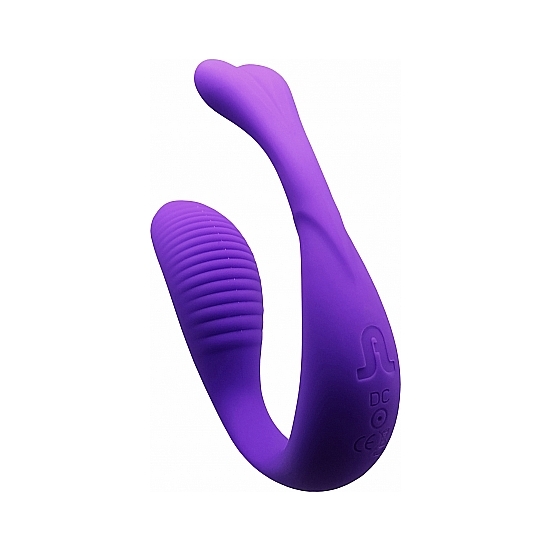 MINI ROMEO HANDS FREE VIBRATOR WITH REMOTE - PURPLE image 2