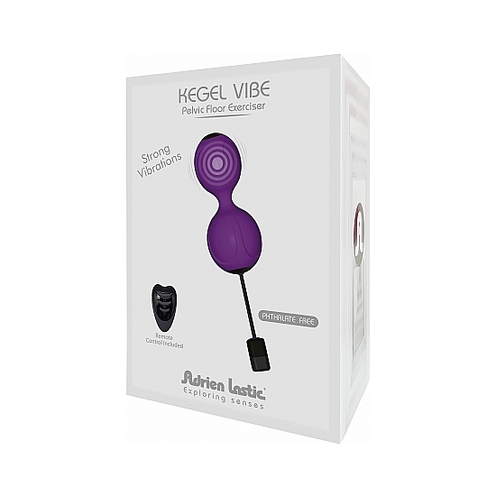 KEGEL VIBE BALLS - PURPLE image 1