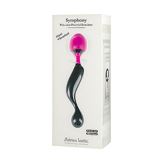 SYMPHONY WAND MASSAGER - BLACK/PINK image 1