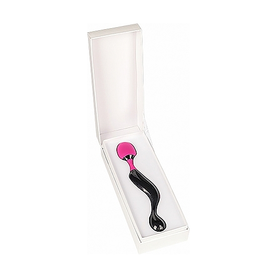 SYMPHONY WAND MASSAGER - BLACK/PINK image 2