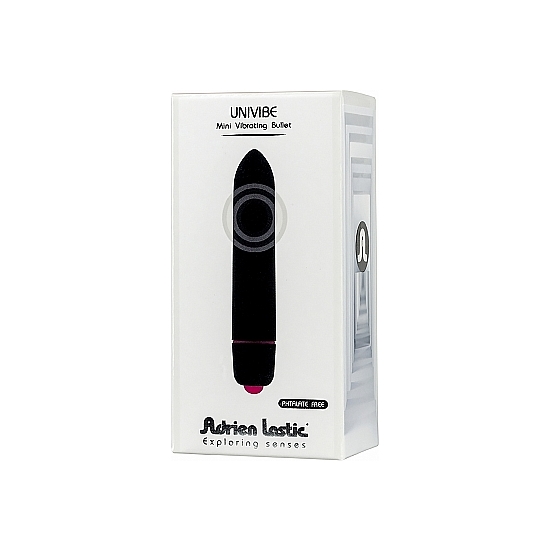 UNIVIBE VIBRATING BULLET - BLACK image 1