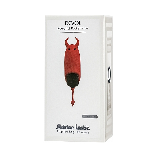 POCKET DEVIL VIBRATOR - RED image 1