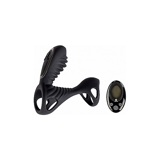 GLADIATOR F COCK RING - BLACK image 0