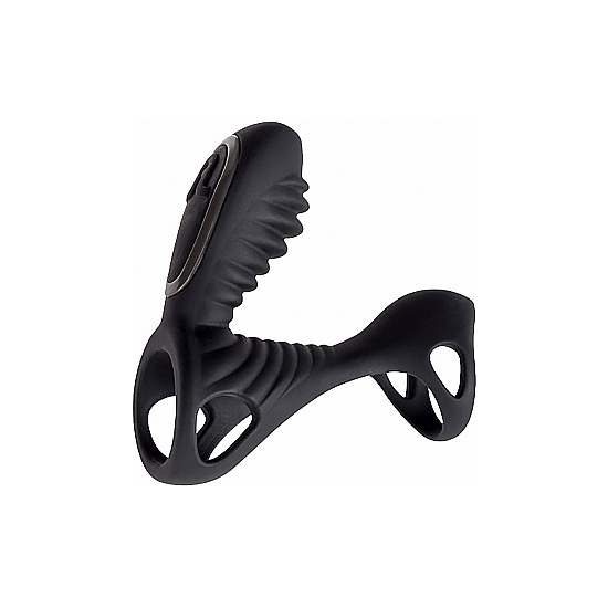 GLADIATOR F COCK RING - BLACK image 2