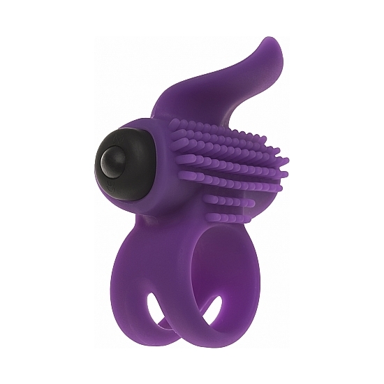 BULLET COCK RING - PURPLE image 0