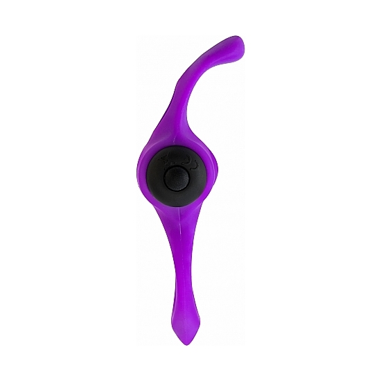 LINGUS MAX VIBRATING COCK RING - PURPLE image 3