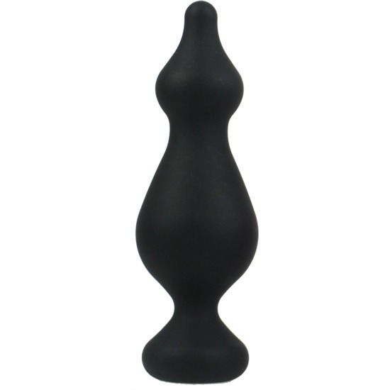 AMUSE BLACK BUTT PLUG - L - BLACK image 0