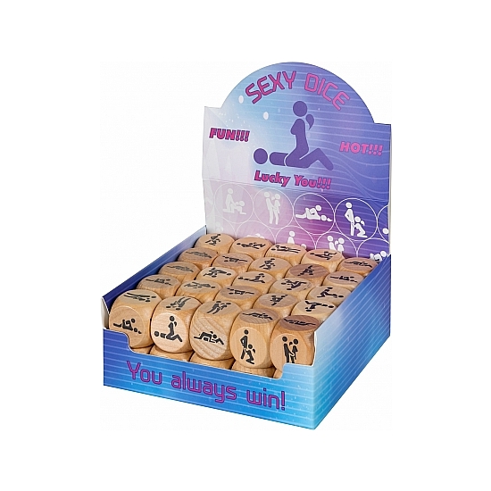 SEX POSITION DICE - 50 PCS - WOOD image 2