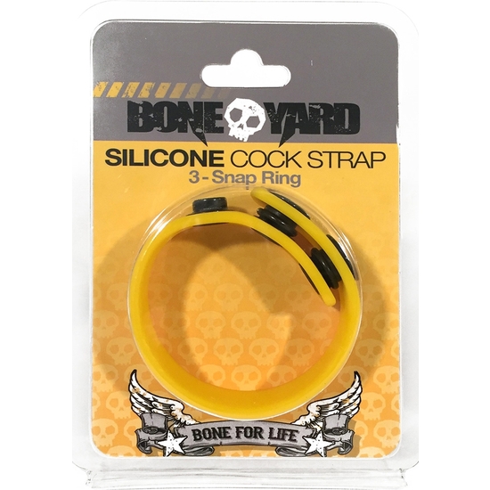 COCK STRAP - YELLOW image 1