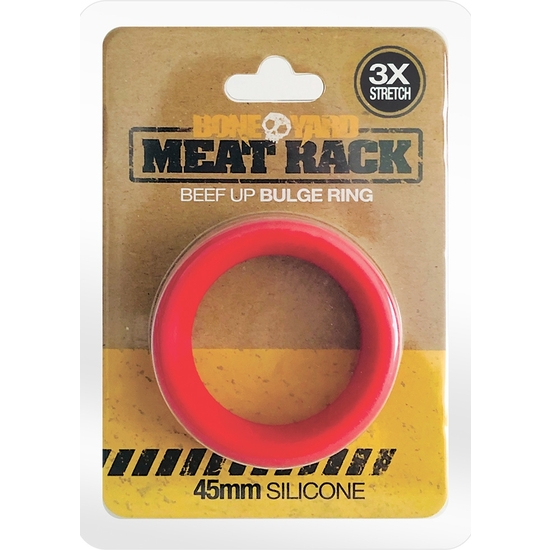 MEAT RACK COCK RING - RED image 1