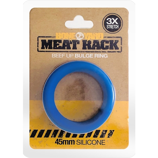 MEAT RACK COCK RING - BLUE image 1
