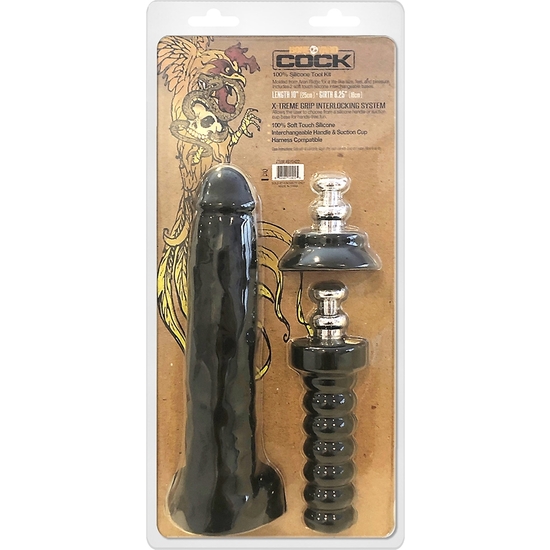 BONEYARD COCK - 10 INCHES - BLACK image 2