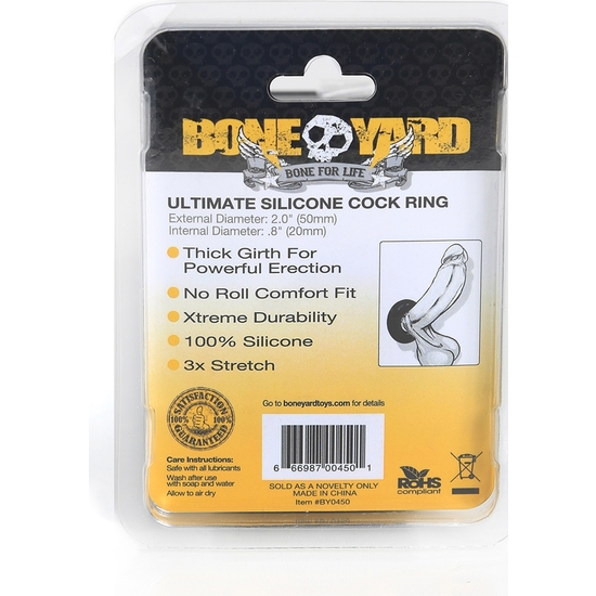 ULTIMATE SILICONE RING - BLACK image 2