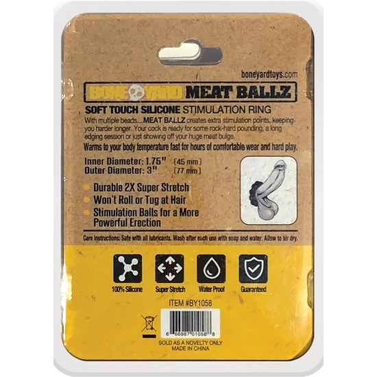 MEAT BALLZ - BLACK image 2