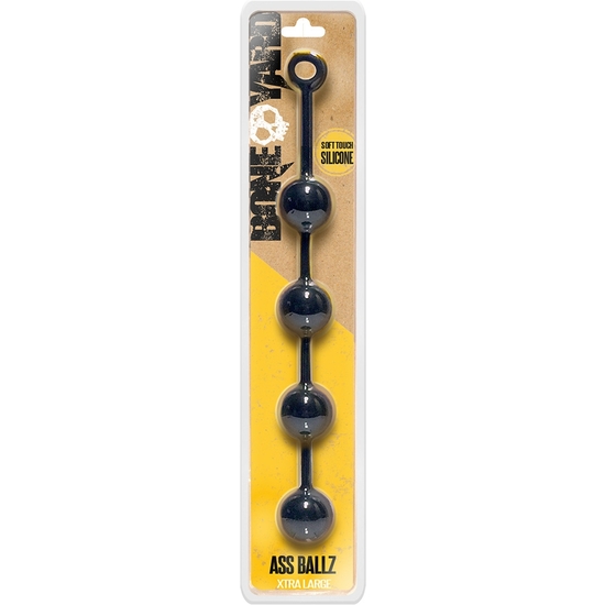 ASS BALLZ - CLAMSHELL - BLACK- XL image 1