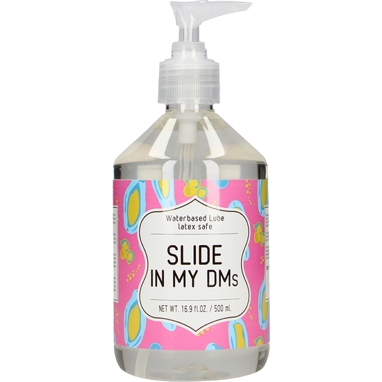 LUBRICANTE BASE DE AGUA - SLIDE IN MY DMS - 500 ML image 0