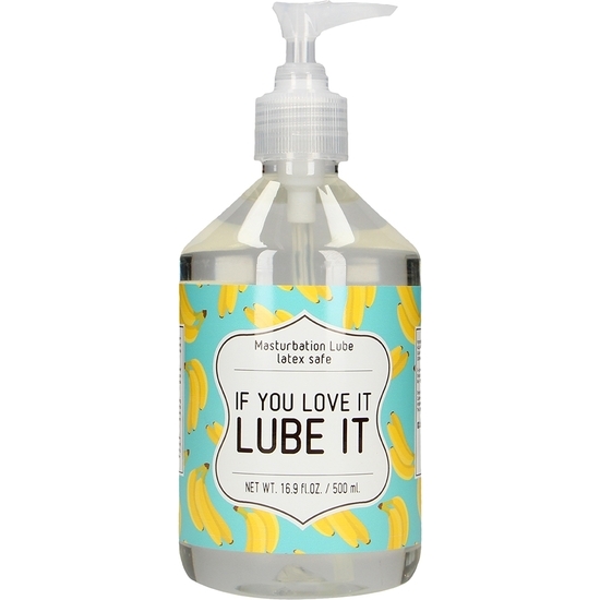 MASTURBATION LUBE - IF YOU LOVE IT LUBE IT - 500 ML image 0