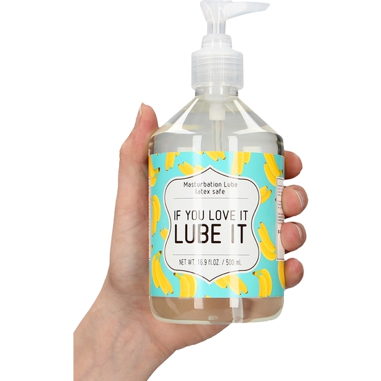 MASTURBATION LUBE - IF YOU LOVE IT LUBE IT - 500 ML image 2
