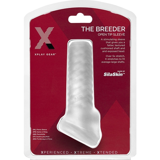 BREEDER - SLEEVE - CLEAR image 1