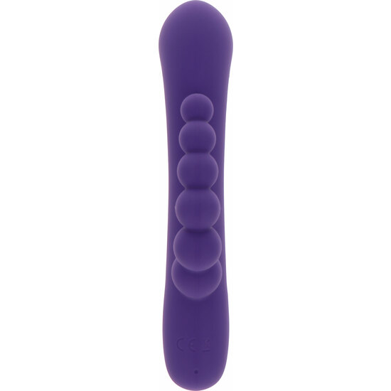 TRIPLE PLEASURE VIBRATOR-PURPLE image 4