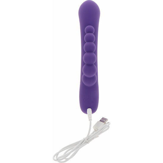 TRIPLE PLEASURE VIBRATOR-PURPLE image 6