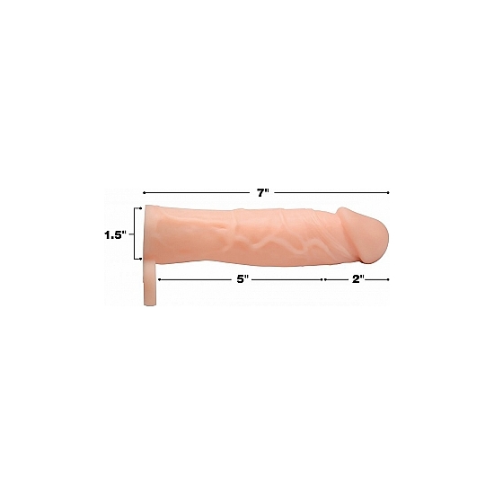 2 INCH SILICONE PENIS EXTENSION image 2