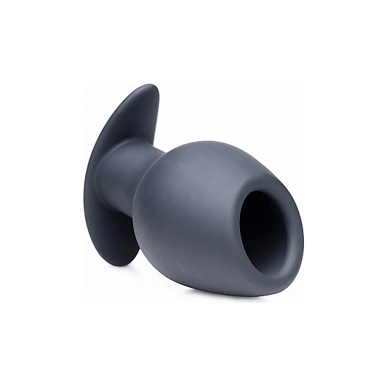 ASS GOBLET SILICONE HOLLOW ANAL PLUG - SMALL image 2
