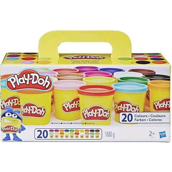 PLAY DOH PACK 20 BOTES 29X13 image 0