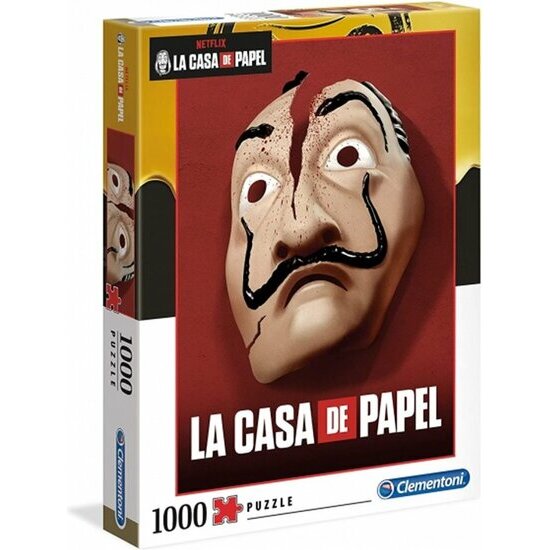 PUZZLE CASA DE PAPEL DALI 1000 PIEZAS image 0