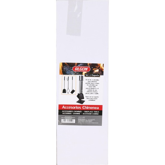 SET3 ACCESORIOS CHIMENEA C/SOPORTE ALGON image 1