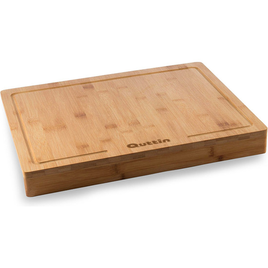 TABLA CORTAR BAMBU BORDE 35X25X1.2CM QUTTIN image 7