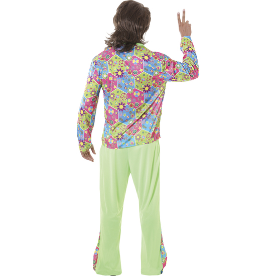 DISFRAZ HIPPIE - FLOWER POWER image 2