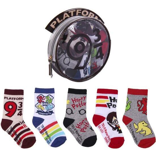 PACK CALCETINES 5 PIEZAS HARRY POTTER MULTICOLOR image 0
